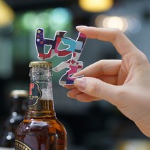 별을 따다 - 한글 디자인 아이디어 상품 집들이 외국인 선물 냉장고자석 오프너 병따개, 경복궁 꽃담