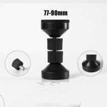 SS침대 일체형 수납 1Pcs 42-110mm 조정 가능한 자기 접착 스레드 침대 프레임 흔들림 방지 도구 고정 Anti, 06 Black 77-90mm