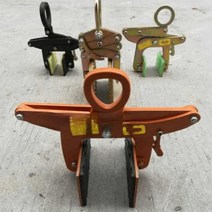 벤치플륨관 집게 클램프 배수로관 운반 콘크리트 이동, 대형 플레이트 클램프 개구부 8.5cm
