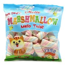 멜로우 트위스트머쉬멜로우 135g, 6개