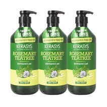 케라시스 리얼네이처 로즈마리 티트리 샴푸 800ml, 3개