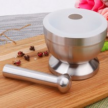 MOASO 스테인리스 미니 절구 다용도 스텐 조리절구 SUS304