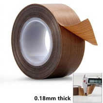 10M 고온 테이프 300 학위 천으로 온도 단열 방수 접착 PTFE 씰링 기계 자기, [02] 0.18mm, [02] 8mm, 02 0.18mm_02 8mm