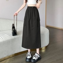 뉴욕멋쟁이 코코리 밴딩 바스락 카고치마