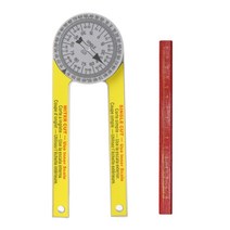 miter saw protractor 알루미늄 합금 angle finder level meter miter gauge goniometer protractor inclinometer, 초록