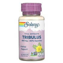 솔라레이 트리뷸러스 Tribulus 트리블러스 남성용, 1개, 트리뷸러스 - 450mg 60캡슐