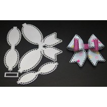 모양 틀 다이컷 yinise 금속 절단 스크랩북 스텐실 레이스 프레임 스크랩북 diy 종이 앨범 카드 장식 엠보싱, 18.7x14.4cm