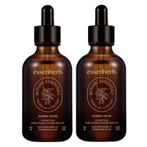 에센허브 호호바 100 오일, 60ml, 2개
