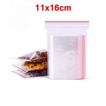 주방수납 100/300/500 개/갑 Resealable 플라스틱 보관 가방 폴 리 식품 저장 Reclosable 진공 산림 시스 Kichen 정리, 500pcs, 11x16cm