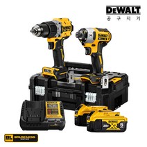공구지기 디월트 20V MAX 5.0Ah 콤보세트 (DCF887+DCD805) DCK2048P2T, 1개