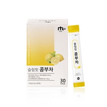 콤부차 레몬물 레몬톡 사과초모식초 발효 홍차 탄산수 타피오카 식이섬유 가세리 유산균 에리스리톨 분말 스틱, 한박스30포