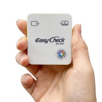 스마트폰 카드단말기 이지체크 ED-901 블루투스 무선 카드체크기(관리비NO), 가맹 안하신 개인사업자
