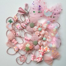 아띠멜로우 왕리본 공주 머리핀 머리끈 25종 헤어악세사리