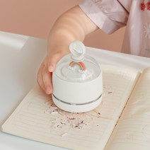 레인보우 지우개 데스크탑 청소기, 핑크