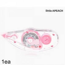 문구용품 카카오프렌즈 화이트 수정테이프 어피치 1개 3B3E 플러스컴, 상세페이지 참조