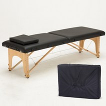 푹신하고 견고한 접이식 마사지 침대 도수치료 일자목 디스크 부황 마사지베드, 60 + 가방