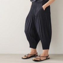 Pleats A Jodhpurs Pants - 7부 청록/FREE