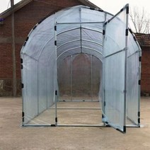 조립식 비닐하우스 자재 가정용 소형 온실 정원, 폭 2M / 길이 5M / 높이 2M
