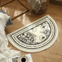 오너클랜 북유럽풍 러그 욕실 현관 발매트 인테리어 매트 소형