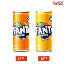 환타 오렌지 파인애플 250ml 2종 30캔 세트, 1세트
