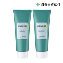 김정문알로에 [김정문알로에] 큐어 베리어 릴리프 크림 100ml 2개, 1