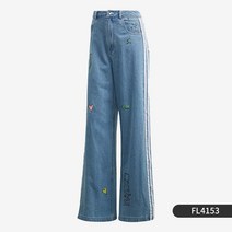 아디다스 피오루치 애슬레저 와이드 데님팬츠 FL4153