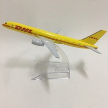 16cm 비행기 모델 DHL 보잉 B757 UPS 보잉 B747 페덱스 익스프레스 에어버스 A380 항공기 모델 1:400 스케일 다이 캐스트 금속 비행기 다이캐스트, DHL B757