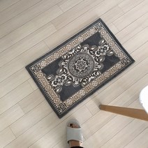 베네치아 빈티지 호텔 발매트 블루 브라운 그레이 욕실발매트 발닦개