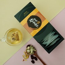 정선황제차 한방차 면역 부모님 선물 정선황기 대추 진피 생강, 종이박스 패키지 / 20개입