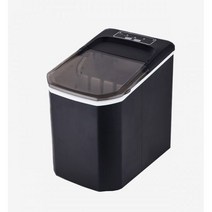 H-Z6아이스 메이커 소형 홈아이스 1.5L 아이스 밀크 티샵 10-12KG/DAY Bar 큐브 머신 Small Ice Cube Machine, Black_미국