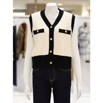 [AK수원점] [밸리걸]배색 니트 베스트(389370)