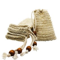 자연 Sisal 대마 SoapBag 물집 라미 메쉬 비누 보관 가방 거품 제조기 더블 레이어 그물 가방 거품 쉬운 거품 비누 홀더, 20PC