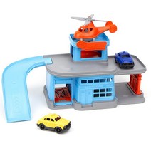 그린토이즈 차량용 주차장 헬리콥터세트 어린이날선물 창의력블록 아동선물