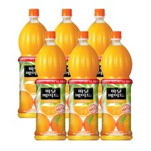 미닛메이드 오리지널 오렌지주스100 1.5L, 6개