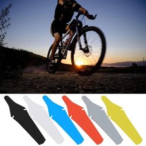 초간편 탈부착 자전거 MTB 로드 픽시 미니벨로 흙받이 머드가드 물받이 펜더 디펜더, 블랙
