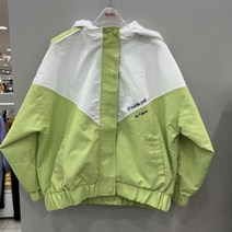 애플핑크 오버핏후드탈착배색점퍼APF0R104GSQ