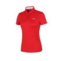 볼빅 Volvic 여성 골프 UV차단 쿨링 자카드 반팔 티셔츠 VLTSI303-RE