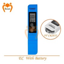 디지털 수질 테스터 배터리 TDS EC 0.0-14.0 PH 미터 온도 테스터 0-9990 수질 모니터 TEMP PPM 테스트, EC 배터리 포함