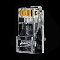 RJ45 커넥터 플러그 랜선 플라스틱 LAN 8P, 1개