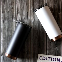 Ejiry 벤티사이트 롱텀블러 600ml, 에지리텀블러_밀키화이트