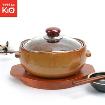 같은공간-홍익국화냄비 내열도자기 웰빙세라믹 황토 전골 뚝배기 업소용 가정용 음식점 황토냄비 전골냄비 도자기냄비 다용도냄비 양수냄비-GA, GA-홍익 국화냄비 소