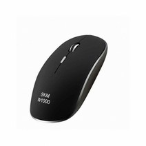 엠지컴/FLY with SK엠앤서비스 SKM-W1000 무선 마우스 (블랙)
