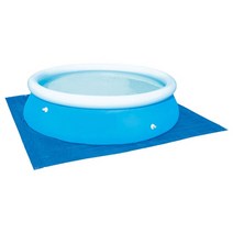 대형수영장 컨테이너수영장 이동식수영장 방수 방진 매트 접이식 대형 수영장 라운드 지상 통기성 천, 01 335 x 335CM
