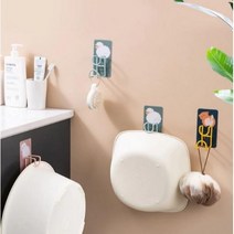 소품걸이 욕실아이디어상품 욕실정리 다용도걸이 대야, 고양이YY004141