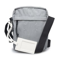 [메종마틴마르지엘라] [빈티지] 라이트블루 폴리에스터 아이코닉 스티치 남성 크로스백 S55