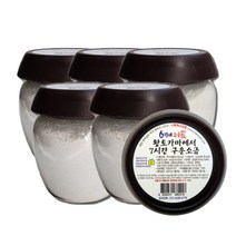 신안 6형제소금밭 육형제 천일염 구운소금 850g 5개