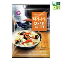 청정원 나가사키짬뽕 분말 96g(3인분) X 5개, 골든타임벨 1