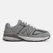 뉴발란스키즈 990v5 그레이 아동용 쿠션 스니커즈 미드솔 컴포트 쿠션 폼 운동화
