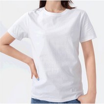 핸디몰 염색용 반팔티셔츠(그리기면티)그리기티셔츠/흰색면티, 성인(L)