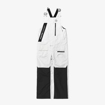 블렌트 2223 BLENT FIESTA OVERALL PANTS WHITE 보드복바지